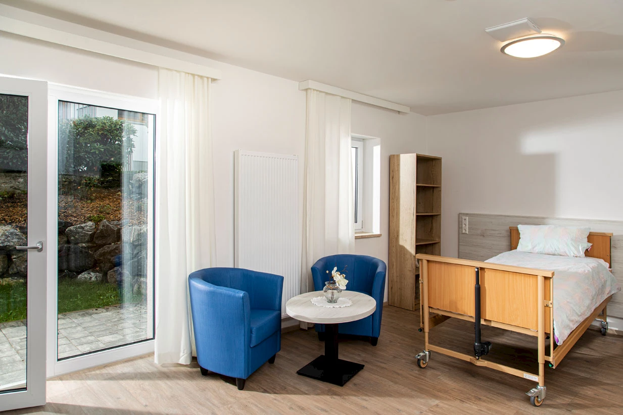 Patientenzimmer Kronenhof Intensivpflege WG Amtzell