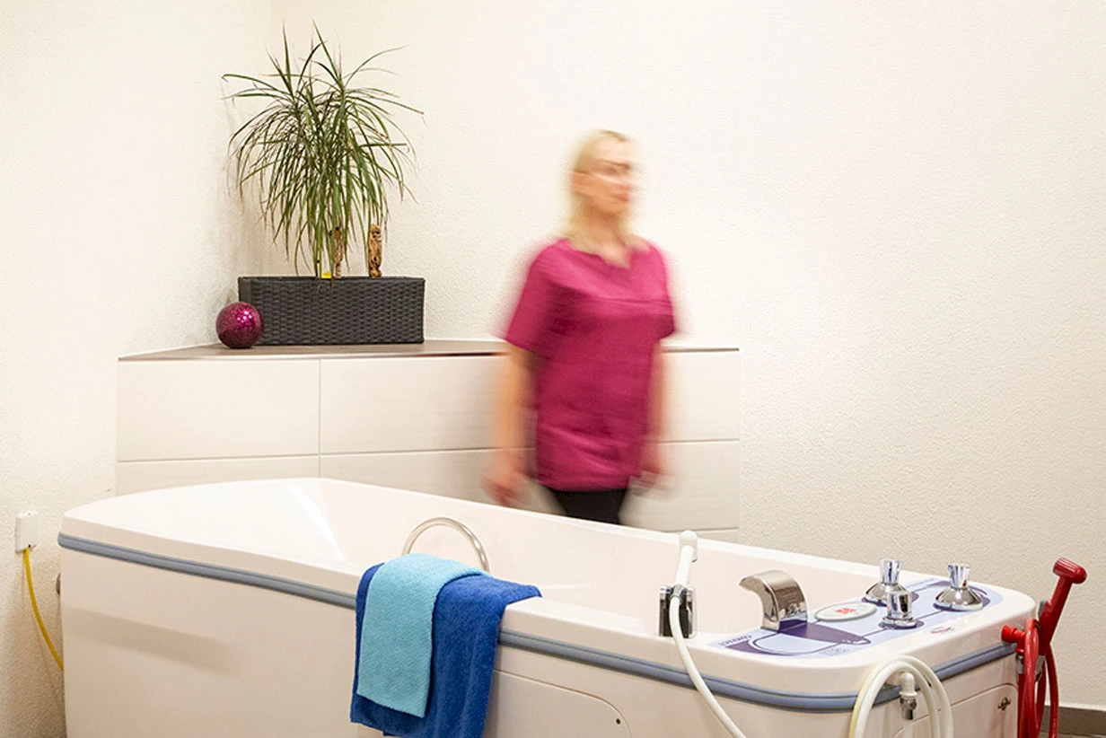 Badezimmer Kronenhof Intensivpflege WG Erkheim